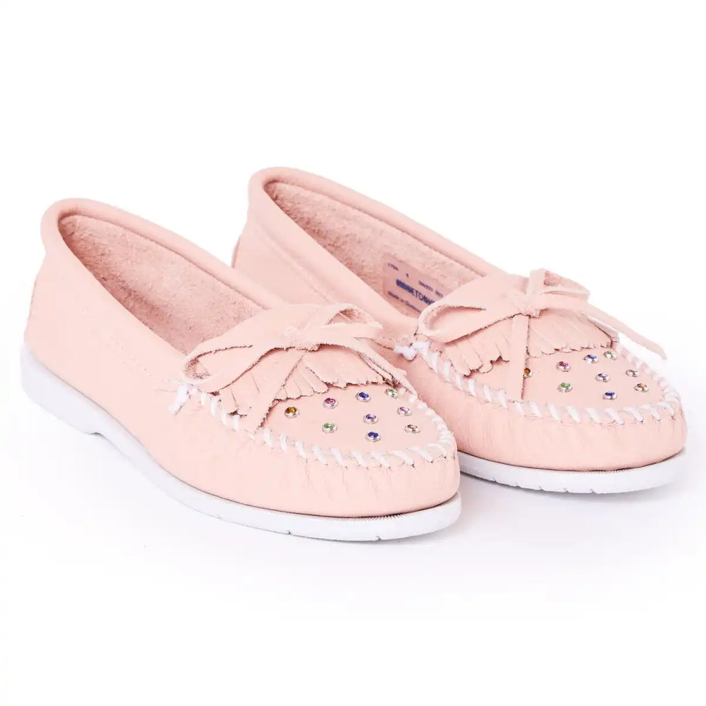 Women's 80th Anniversary Rhinestone Moc
