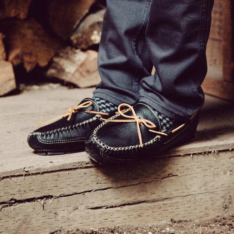 Men's Sheepskin Moose Slipper