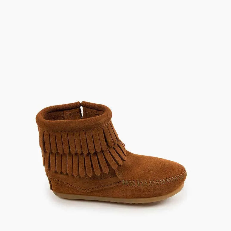Kids' Double Fringe Side Zip Boot Main image