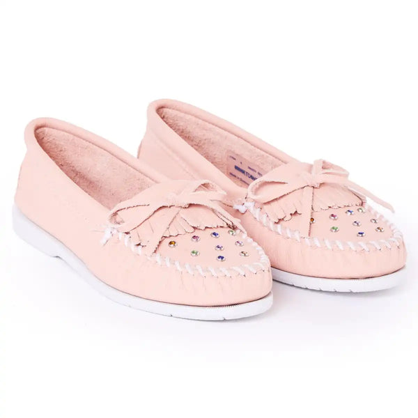Women's 80th Anniversary Rhinestone Moc