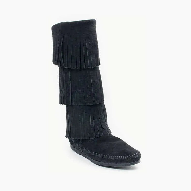 Women's 3-Layer Fringe Boot Secondary image