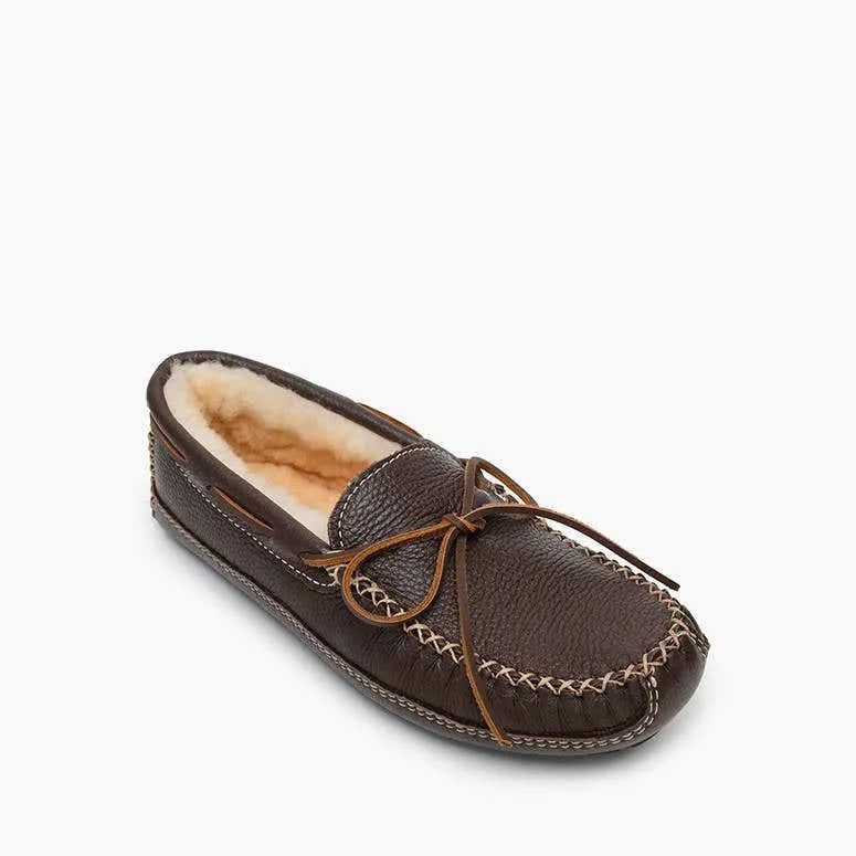 Men's Sheepskin Moose Slipper