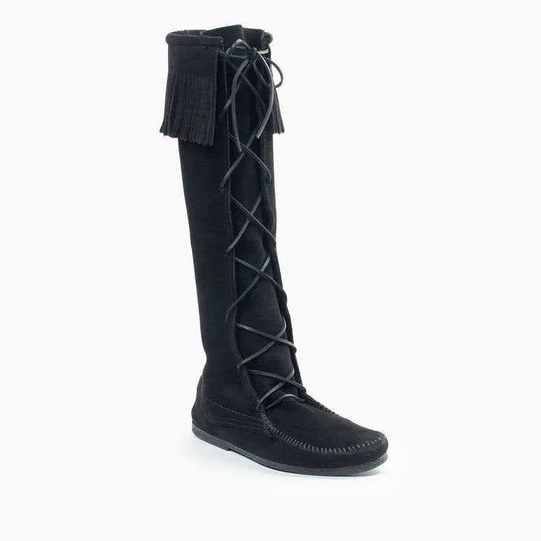 Men's Men's Front Lace Knee High Boot Secondary image