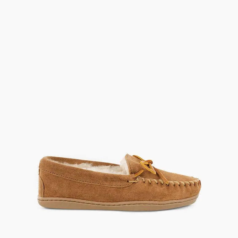 Women's Women's Sheepskin Hardsole Slipper - Wide Sizes Main image