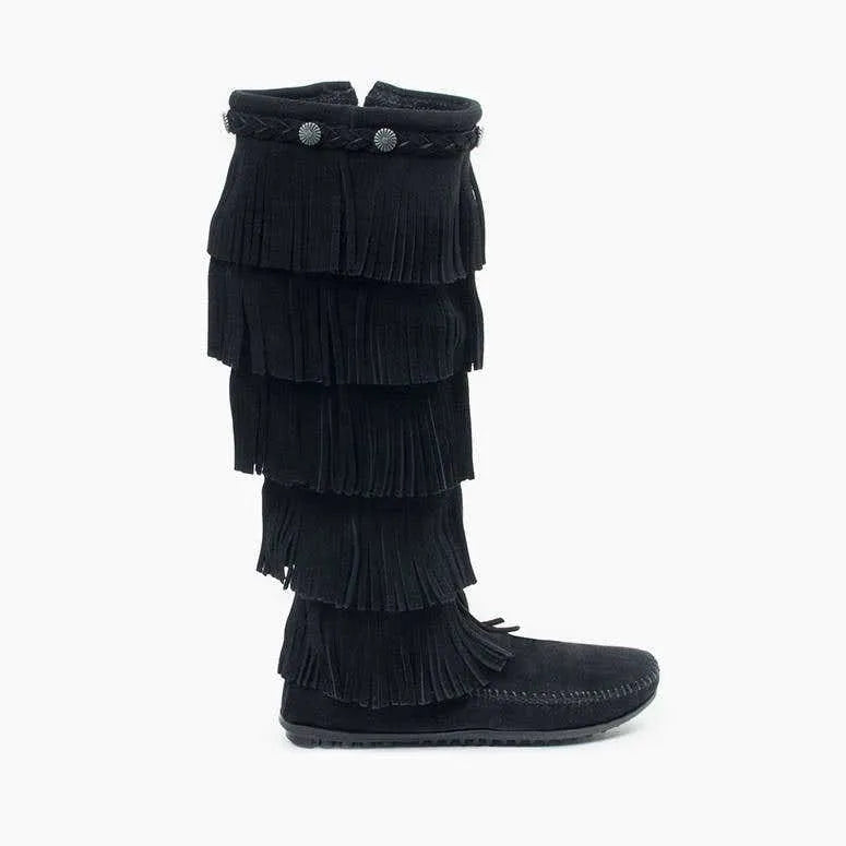 Women's 5-Layer Fringe Boot Main image