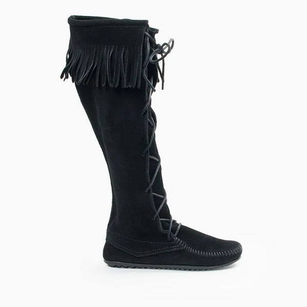 Women's Women's Front Lace Knee High Boot