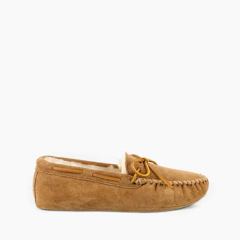 Men's Men's Sheepskin Softsole Slipper - Extended Sizes