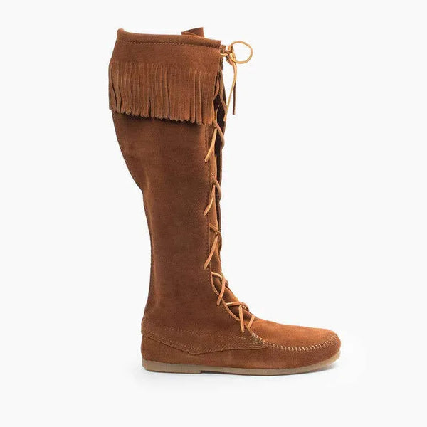 Men's Men's Front Lace Knee High Boot