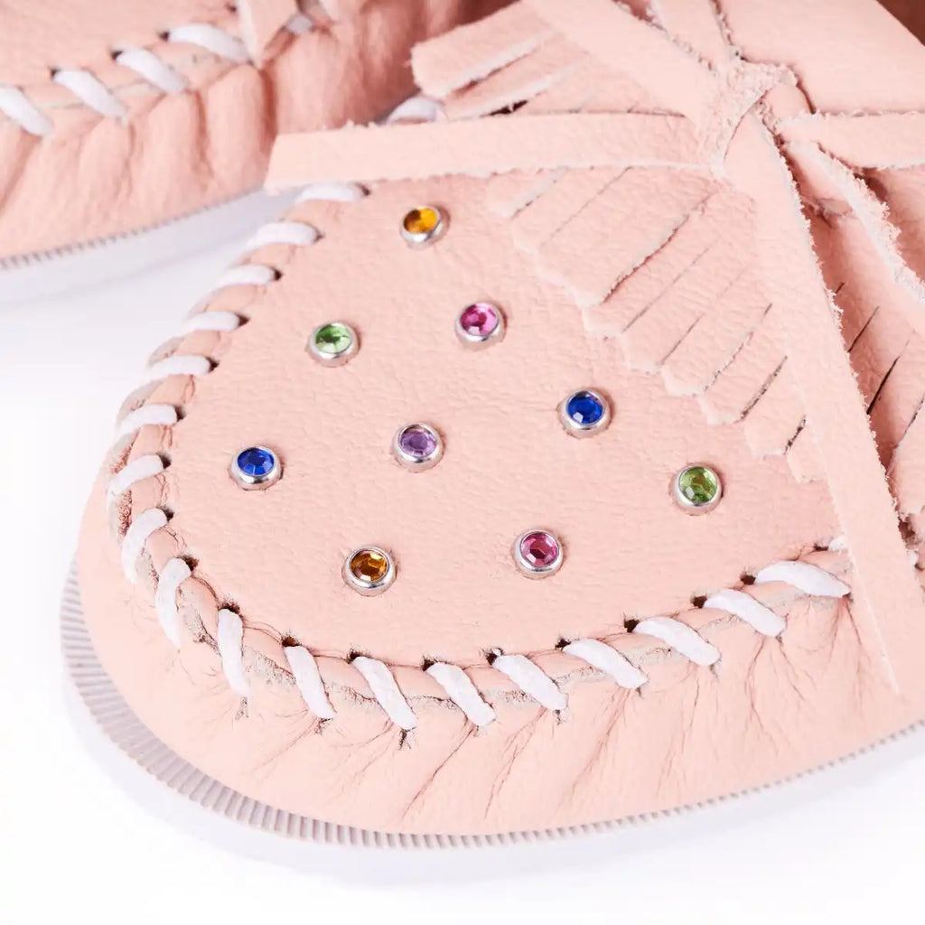 Women's 80th Anniversary Rhinestone Moc