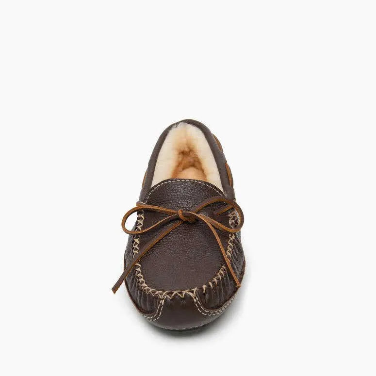 Men's Sheepskin Moose Slipper