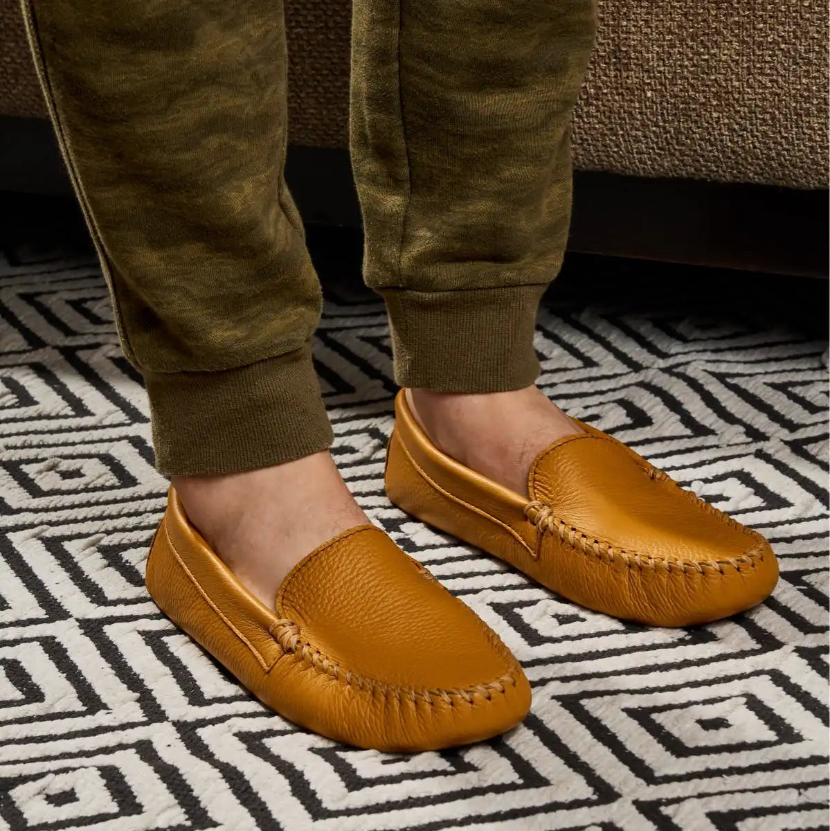 Men's Venetian Double Deerskin Softsole Secondary image