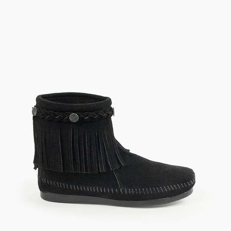 Women's High Top Back Zip Boot Main image