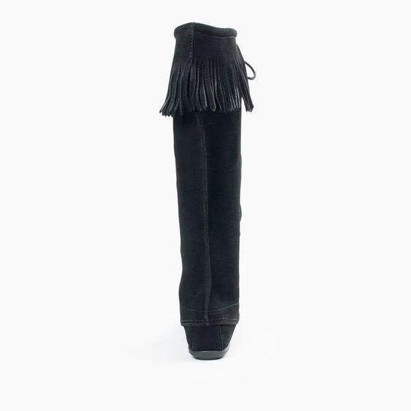 Women's Women's Front Lace Knee High Boot