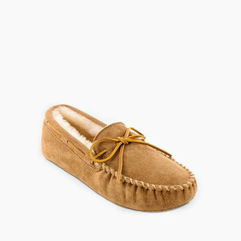 Men's Men's Sheepskin Softsole Slipper - Extended Sizes Secondary image